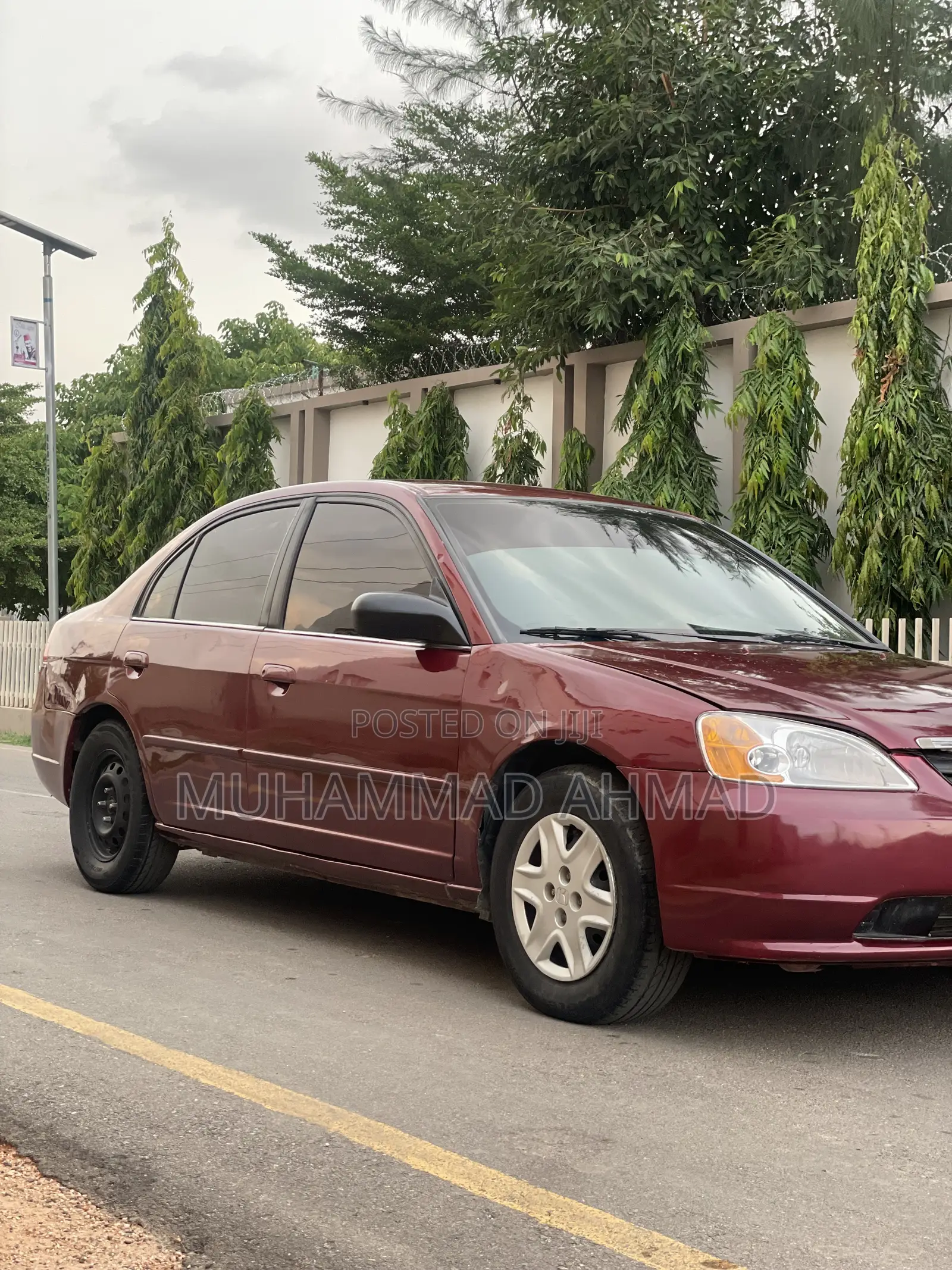 Honda Civic 2003 Maroon
