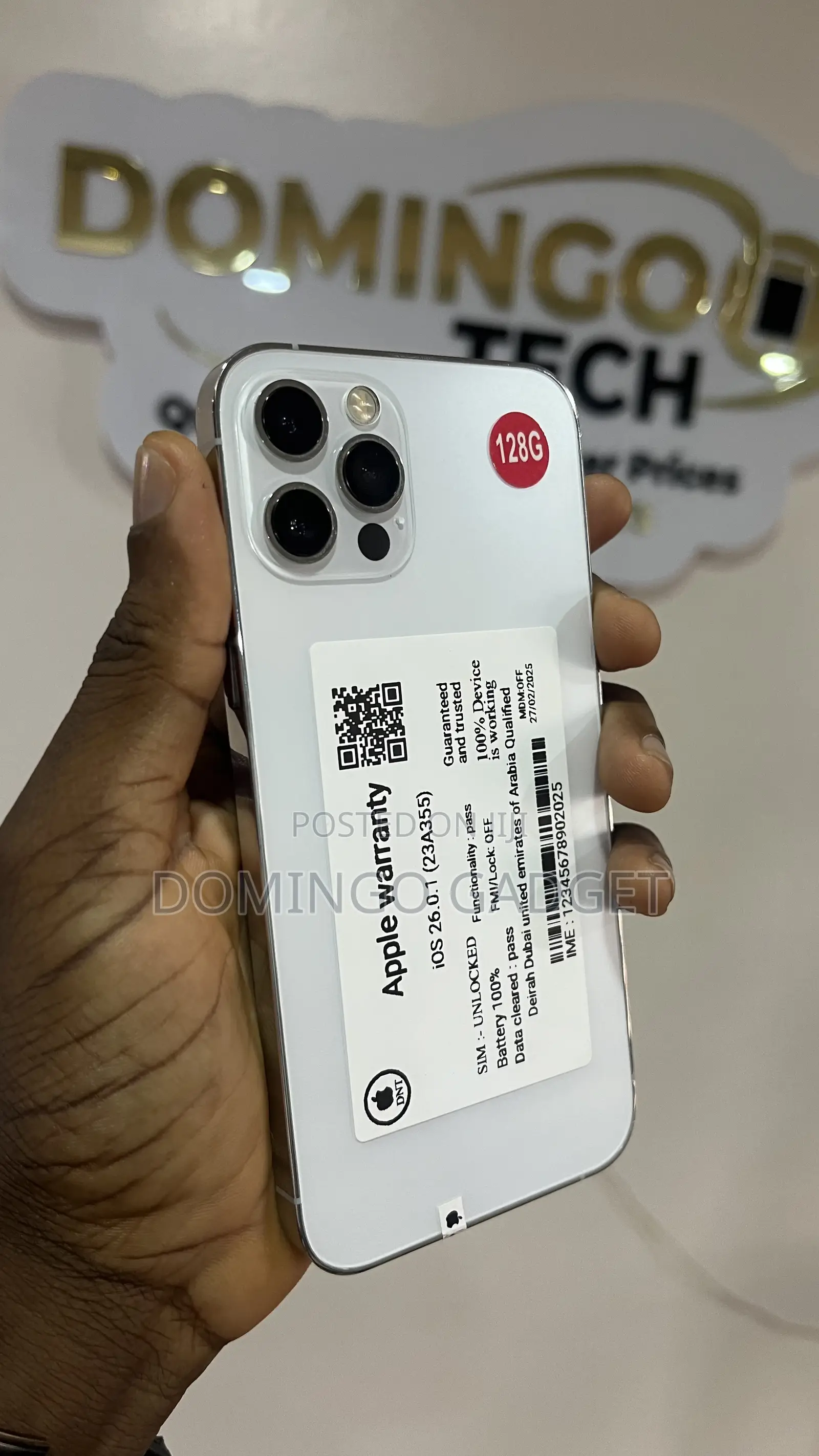 Apple iPhone 12 Pro 128 GB White