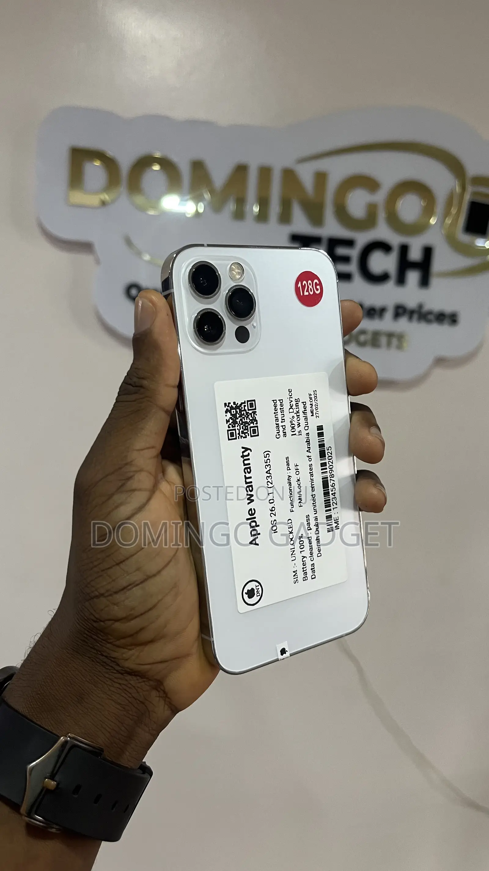 Apple iPhone 12 Pro 128 GB White
