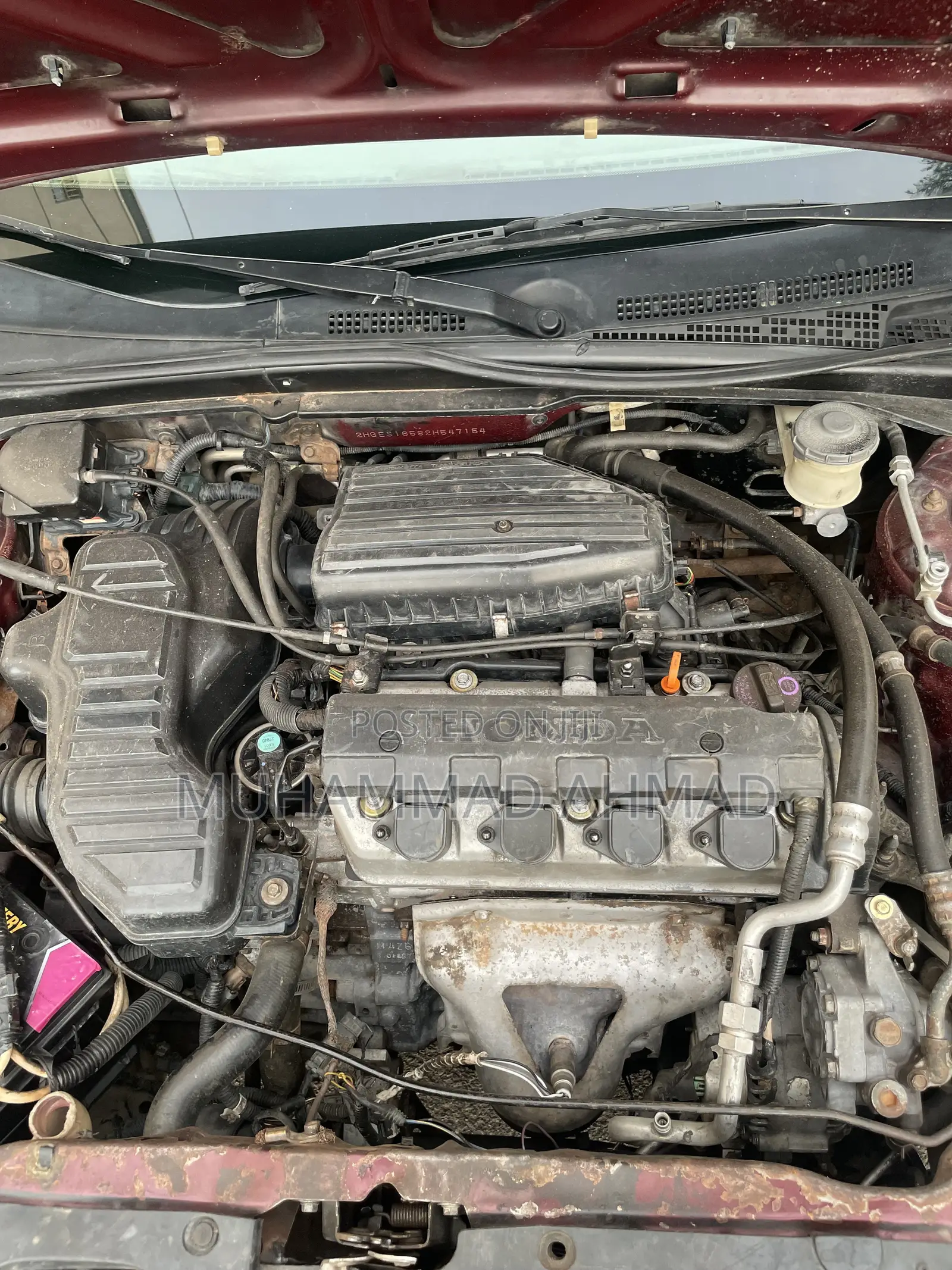 Honda Civic 2003 Maroon