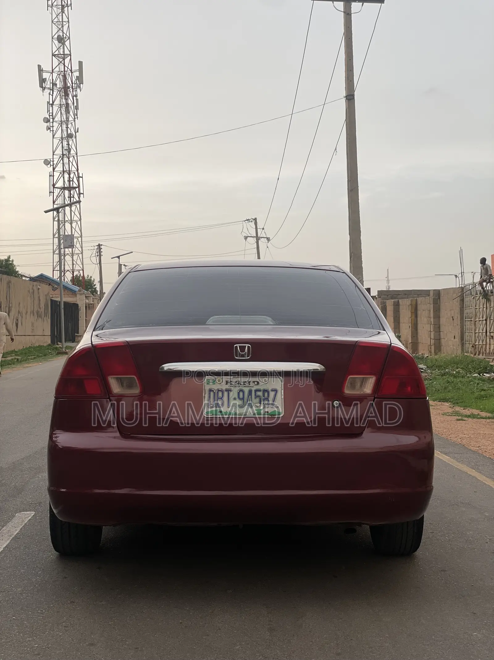 Honda Civic 2003 Maroon