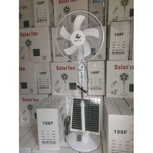 Generic 16" Rechargeable Solar Fan