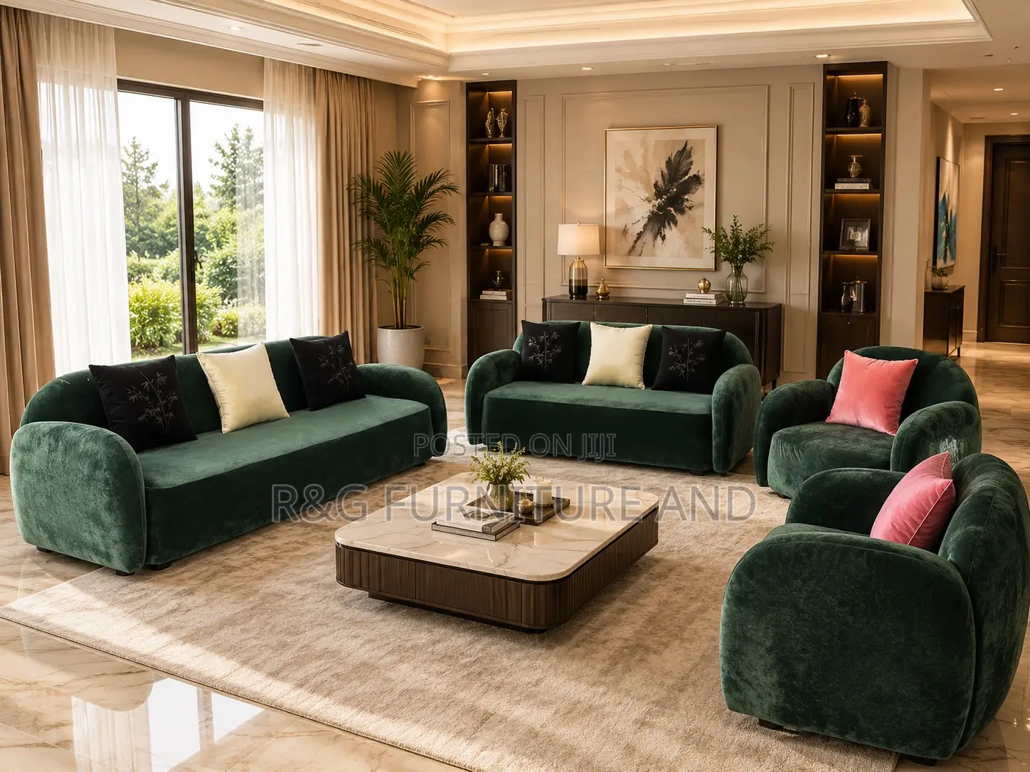 Imported Fabric Sofa