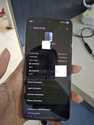 Samsung Galaxy S21 5G 256 GB Gray