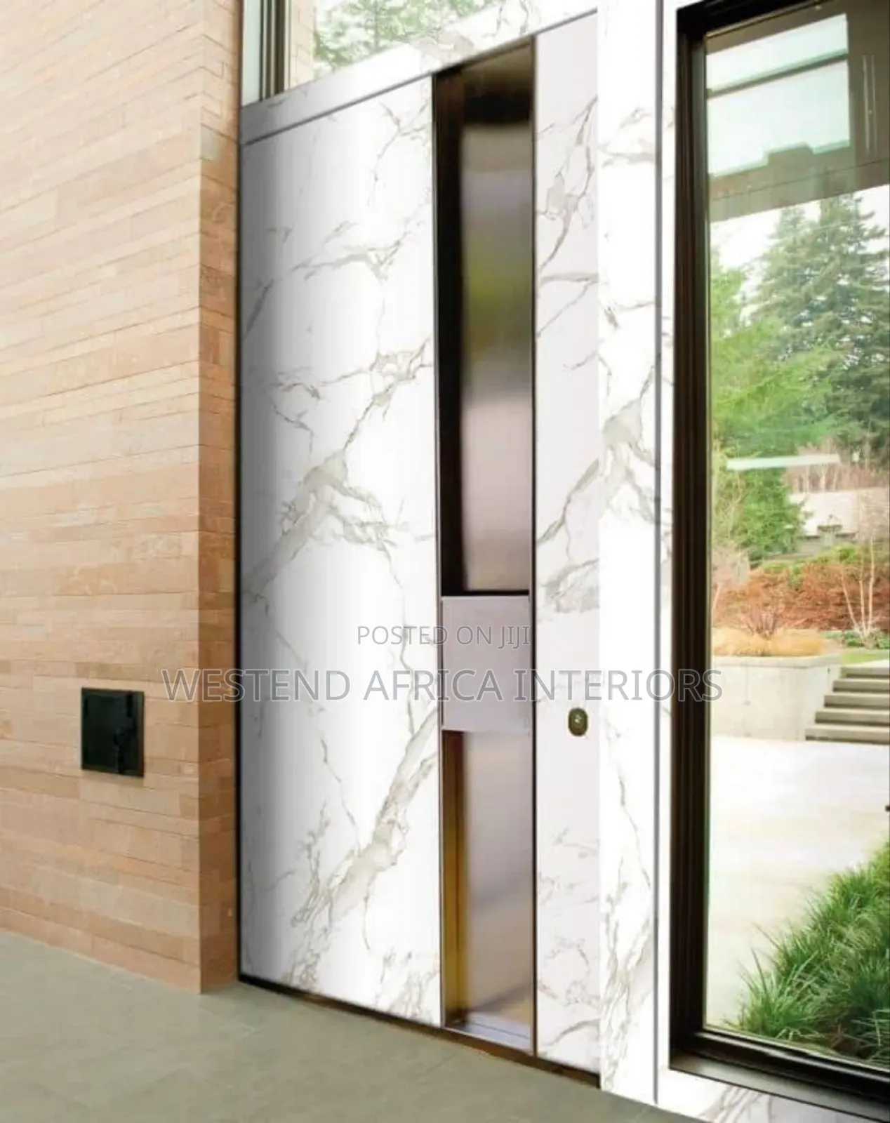 Luxury Pivot Security Doors