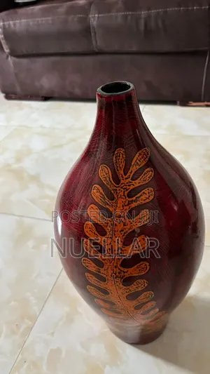 Glass Side Table With Free Flower Pot
