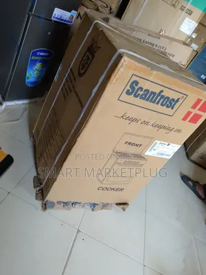 New in 50by50 4 Gas Burner Gas Cooker-Scanfrost