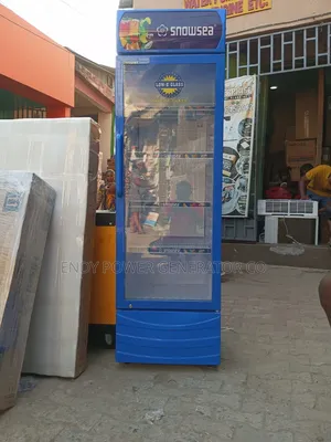 Upright Cooler Freezer Big Show Glass
