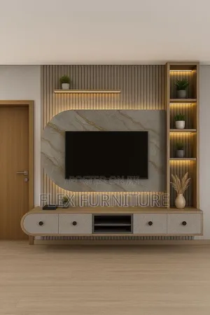 Tv Console With Lights