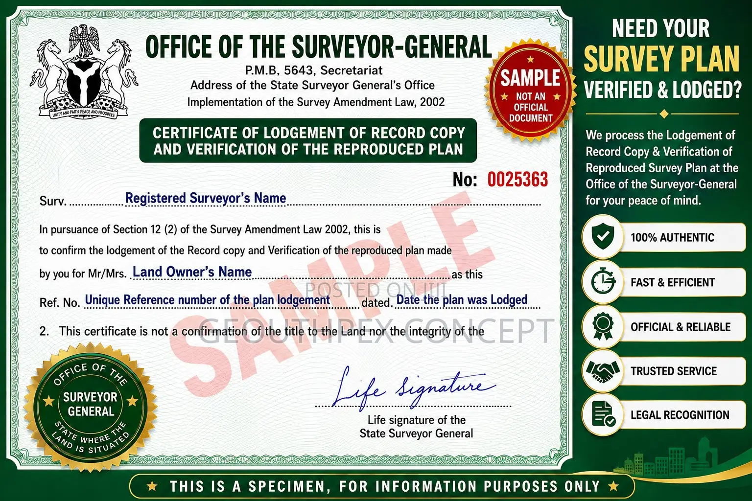 Survey Plan Lodgement: A Survey Plan Isn't Complete Until It's Lodged