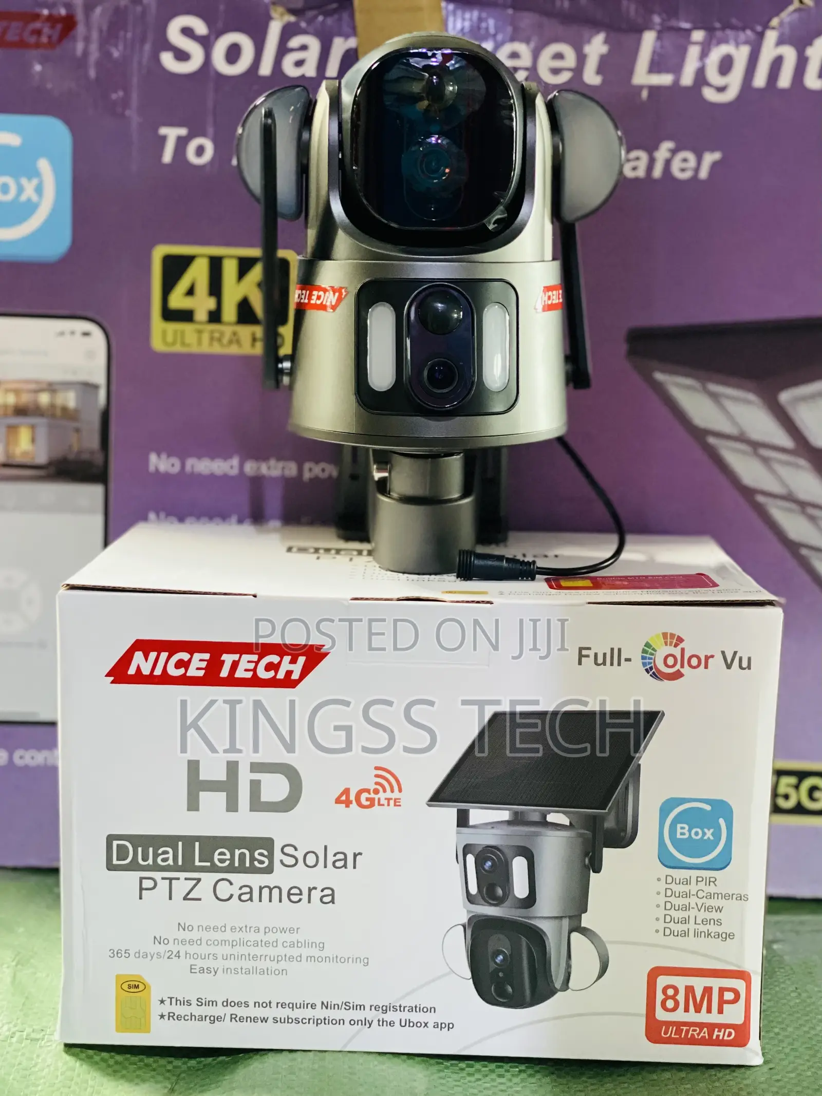 Sd320 Ubox Solar Camera