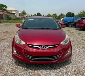 Hyundai Elantra 2016 Red