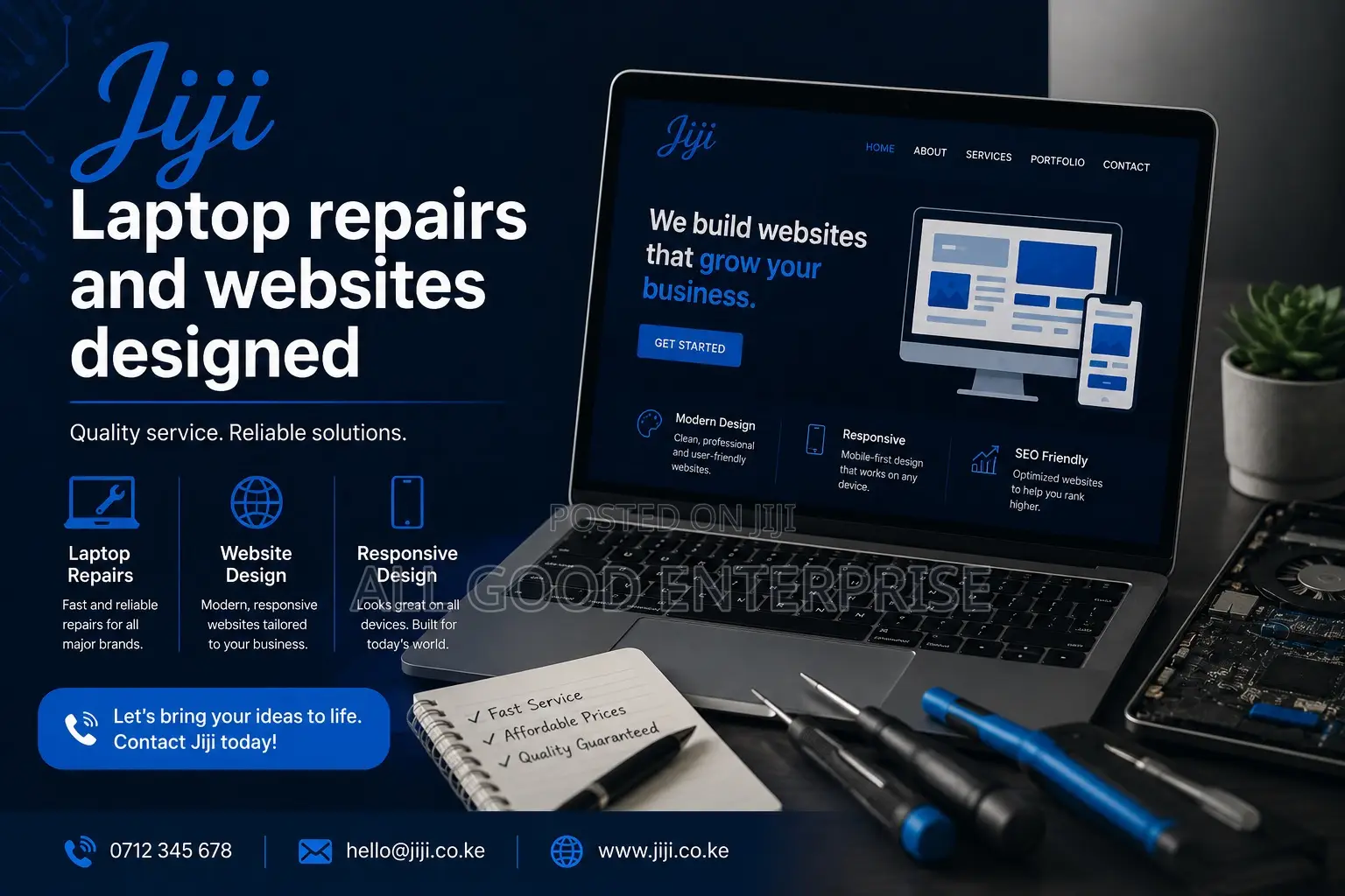 Laptop Repairs Home Service