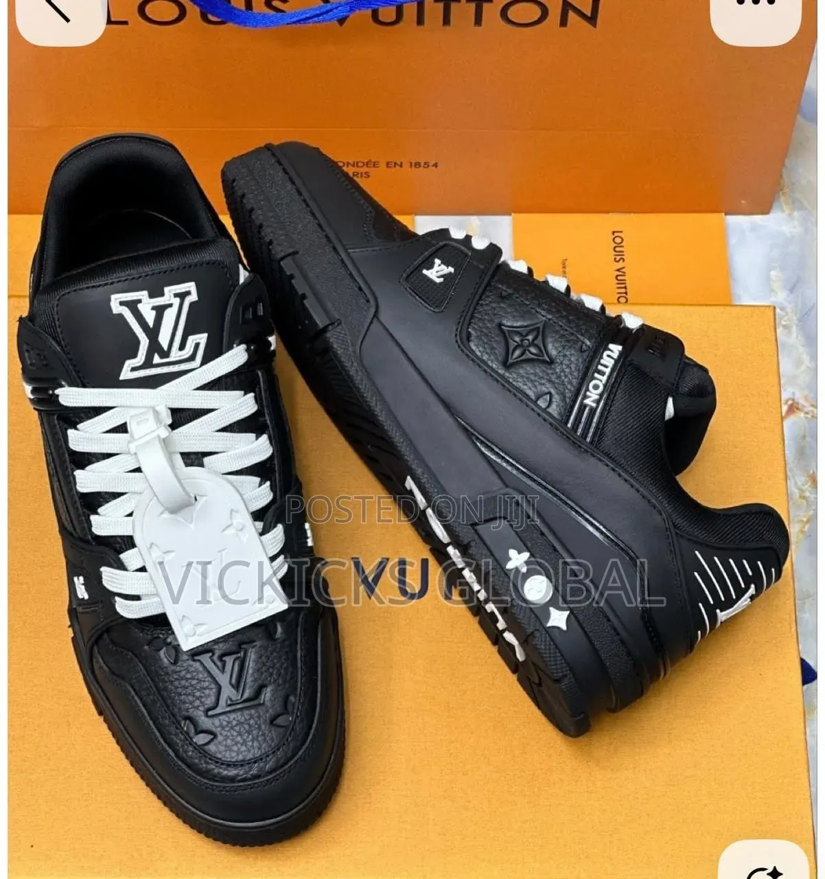 Louis Vuitton Monogram Denim Sneakers