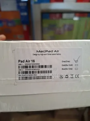 New MacPad Air Air 16 1 TB Gray