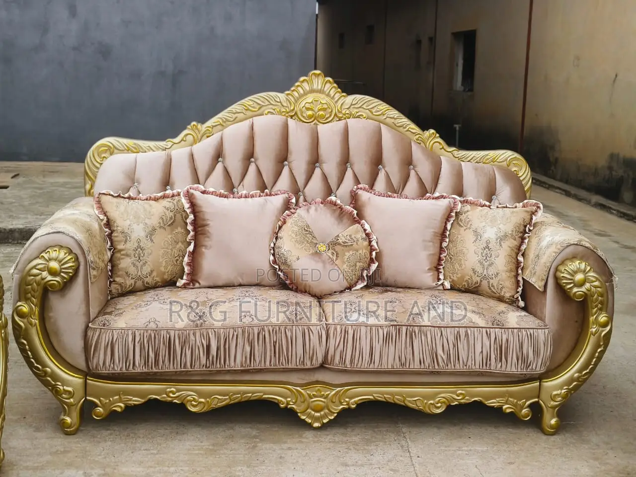 Imported Fabric Sofa