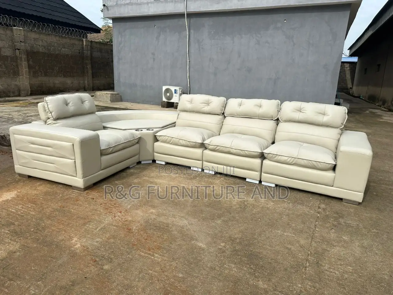 Imported L Shape Leather Sofa