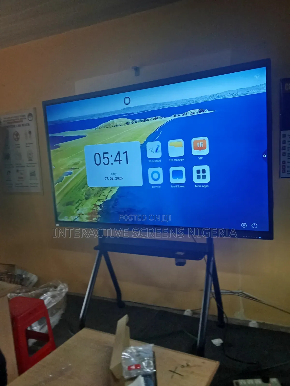 86 Inches Interactive Screen With Double Os