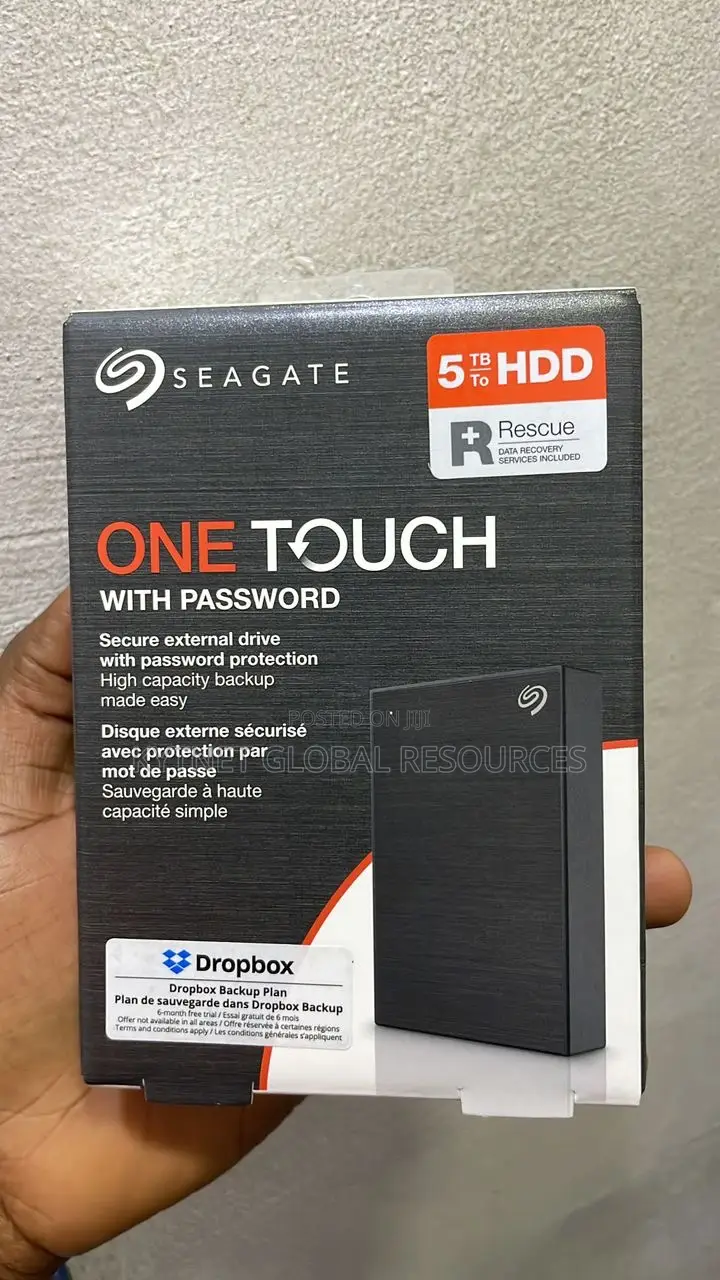5tb Seagate One Touch