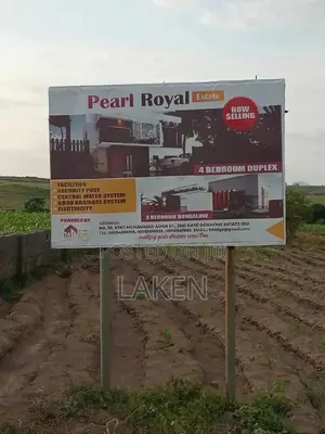 450sqr Meter Plot At Pearl Royal Estate, At Fha Lugbe, Abuja