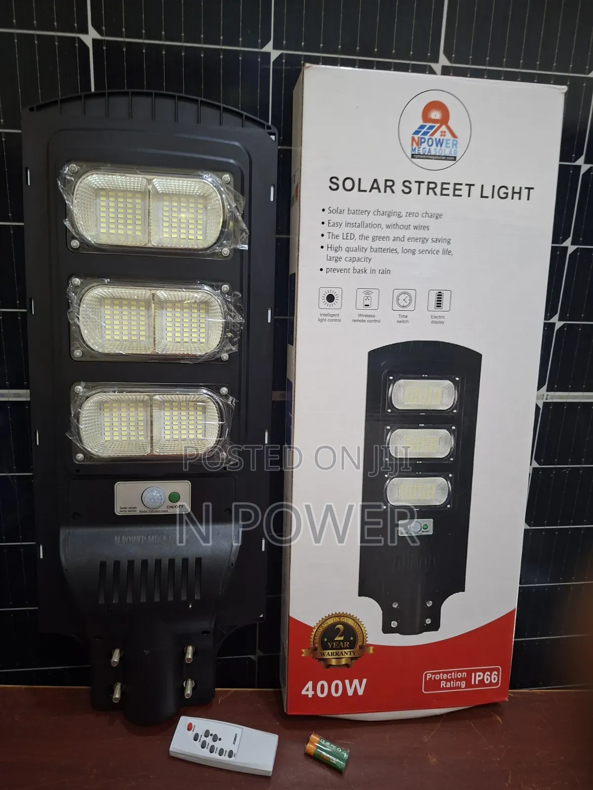 N Power Solar Street Light 400w Original