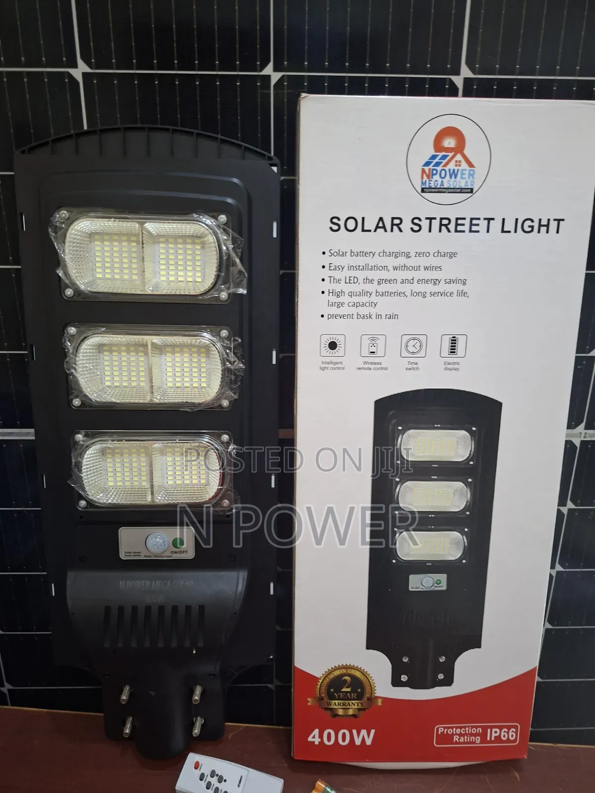 N Power Solar Street Light 400w Original