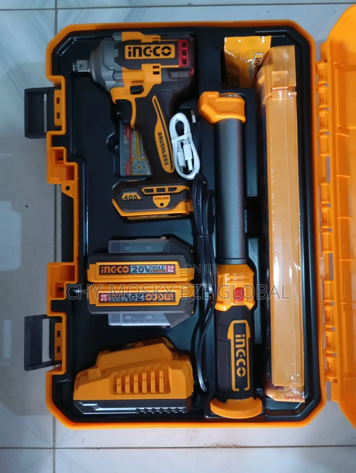 1/2" Cordless Impact Wrench (20v)