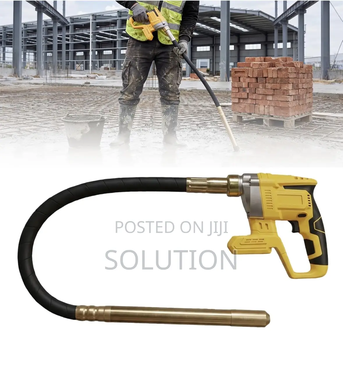 Cordless Lithium Ion Battery Concrete Vibrator