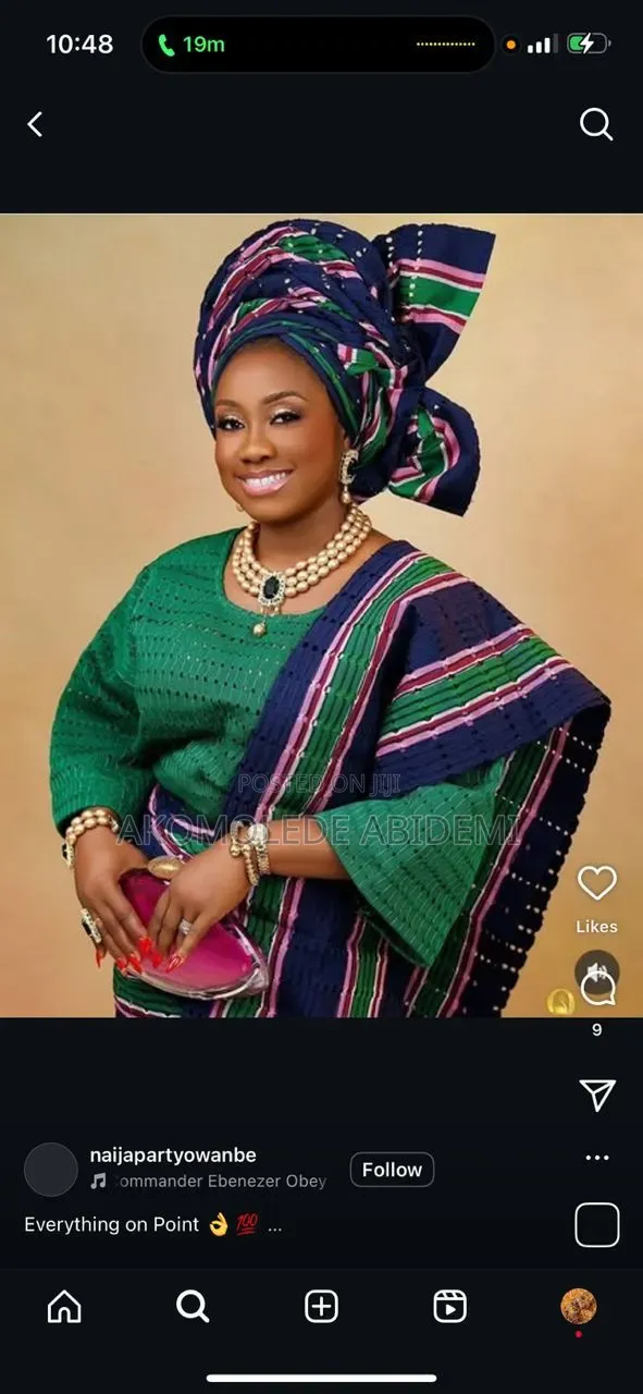 Aso Oke Iro N Buba