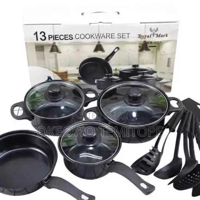 13 Pieces Cookware Set