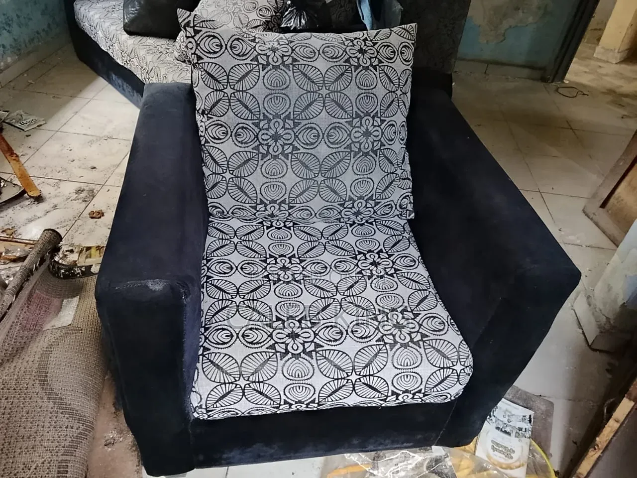 Couch and Bed