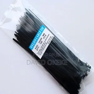 300mm Black Cable Tie