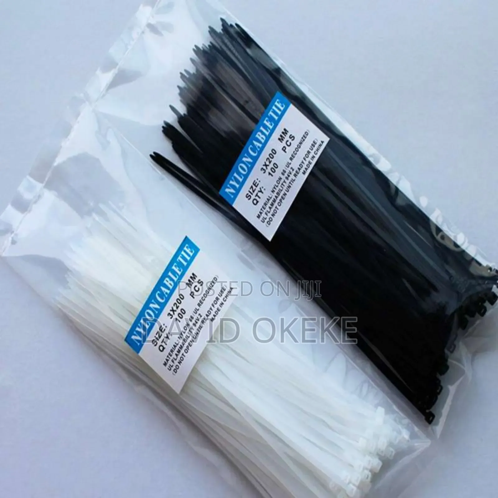 300mm Black Cable Tie