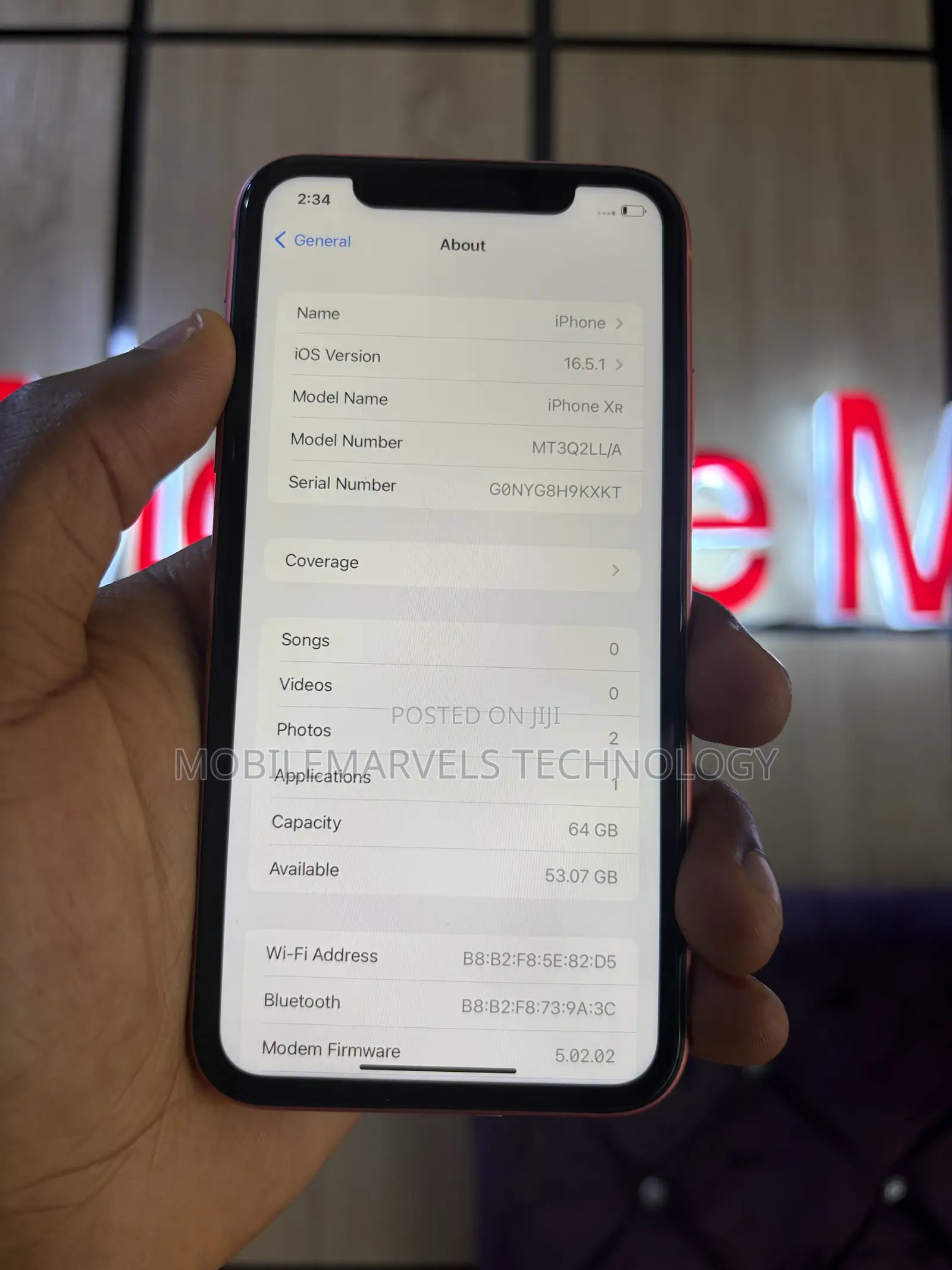 Apple iPhone XR 64 GB Yellow
