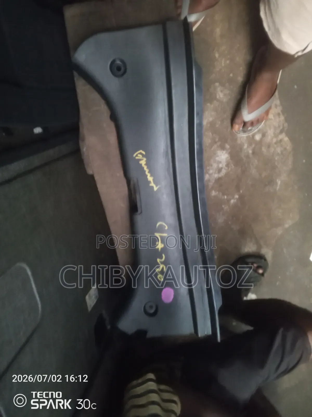 Boot Plastic for Cla 2017