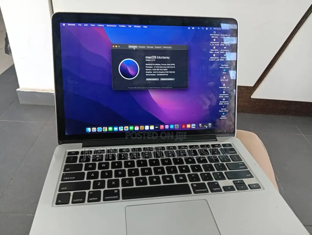 Laptop Apple MacBook Pro 2015 8GB Intel Core i5 SSD 256GB