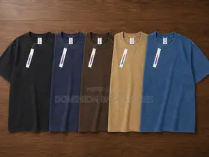 Premium Luxury Stonewash Plain Tees