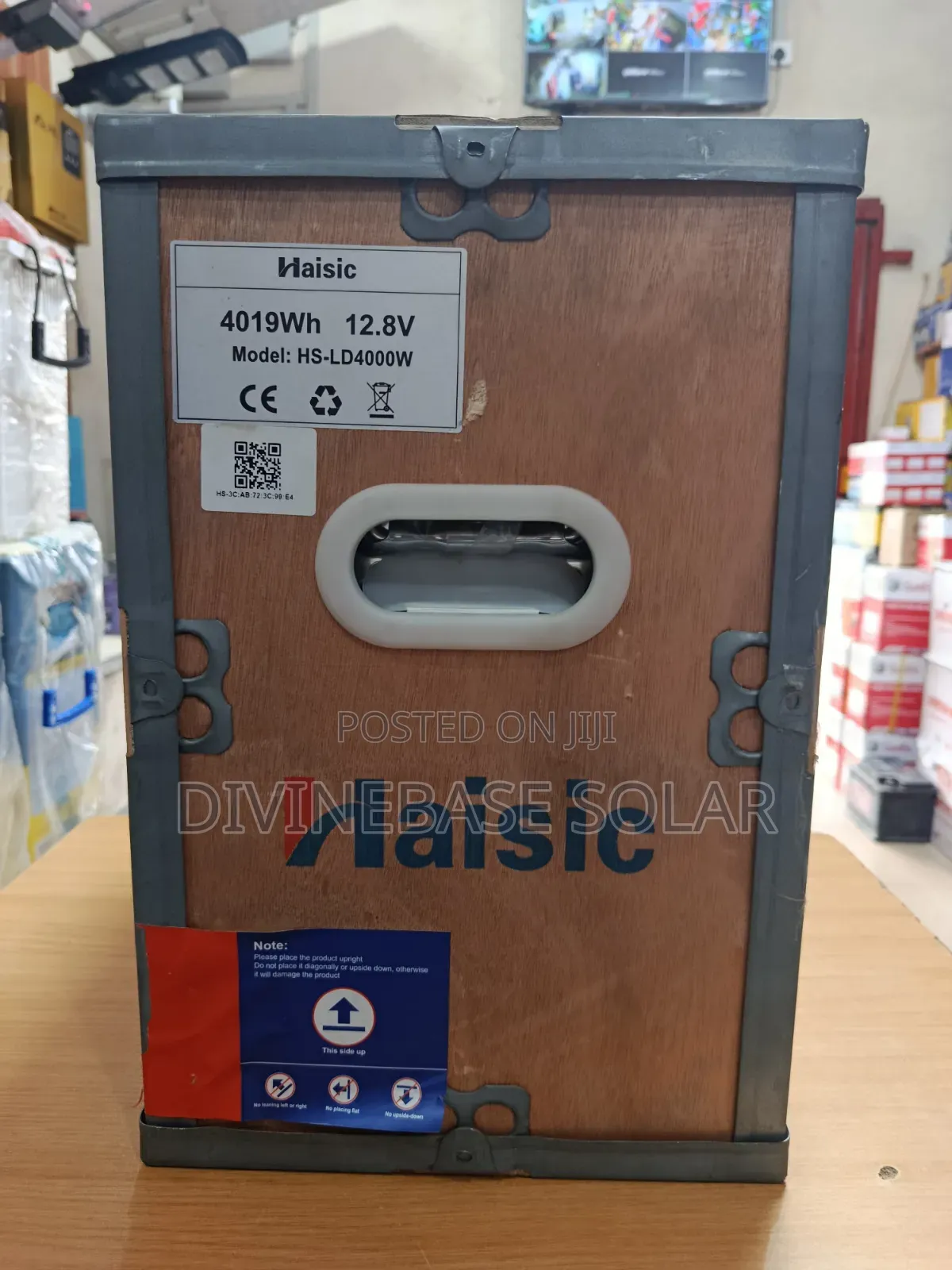Haisic 4kwh Lithium Battery (Black)