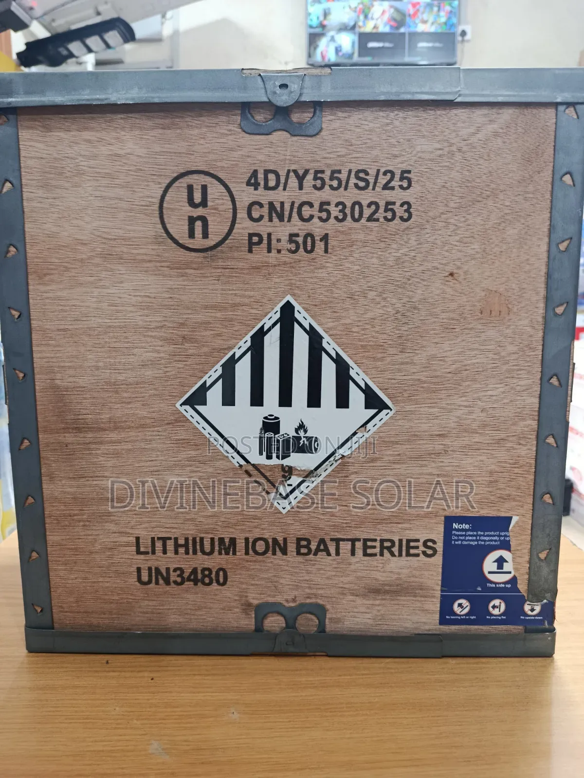 Haisic 4kwh Lithium Battery (Black)