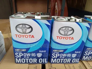 0w-16 Hybrid Toyota Oil for Toyota Vehicle With 0w-16 Specification