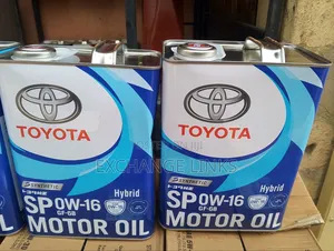 0w-16 Hybrid Toyota Oil for Toyota Vehicle With 0w-16 Specification