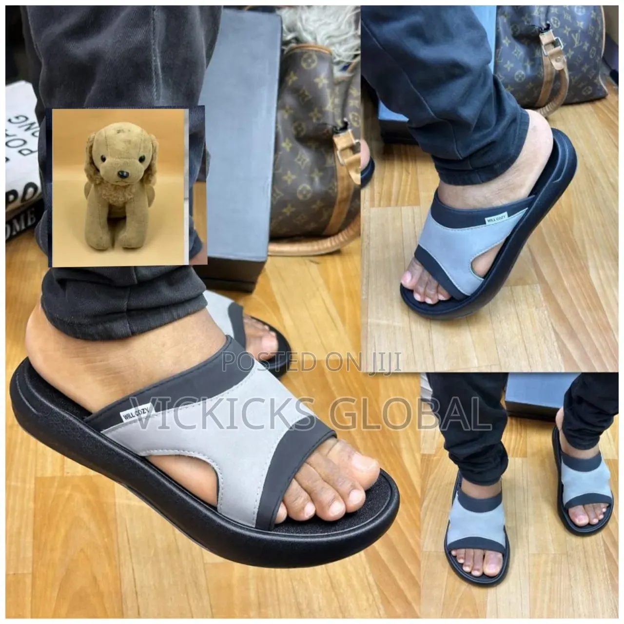 Wild Cozy Comfort Slides