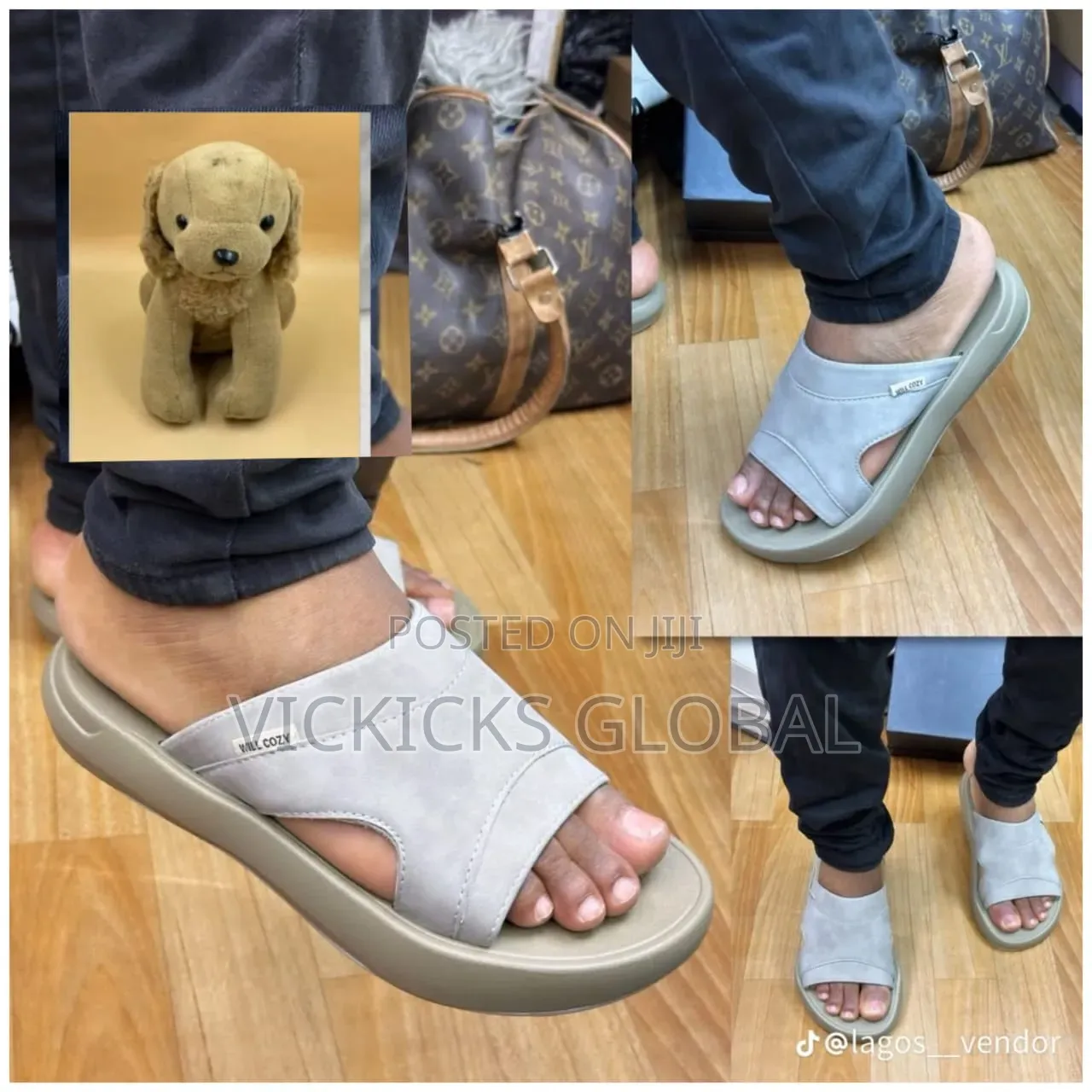 Wild Cozy Comfort Slides