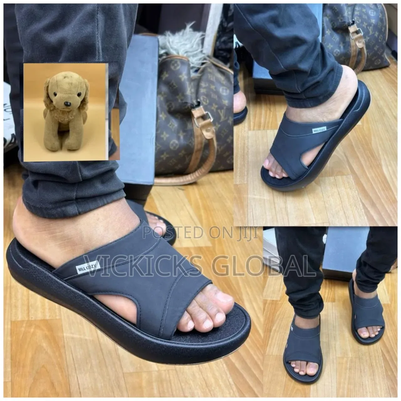 Wild Cozy Comfort Slides