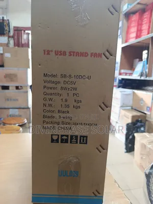 12" Usb Standing Fan