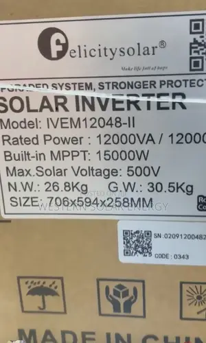 Original 12kva Felicity Inverter System