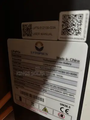 Lvtopsun Lithium Battery