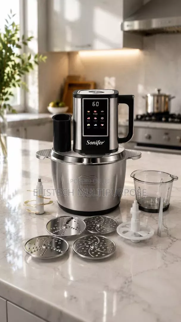 The Sonifer Sf-8201 Is a 10-in-1 Multi-Functional Food Processor