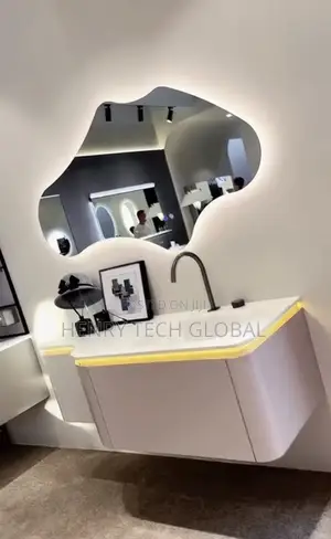 Different Designs of Cabinets Basin With Mirrors (Size 80,90and 120)