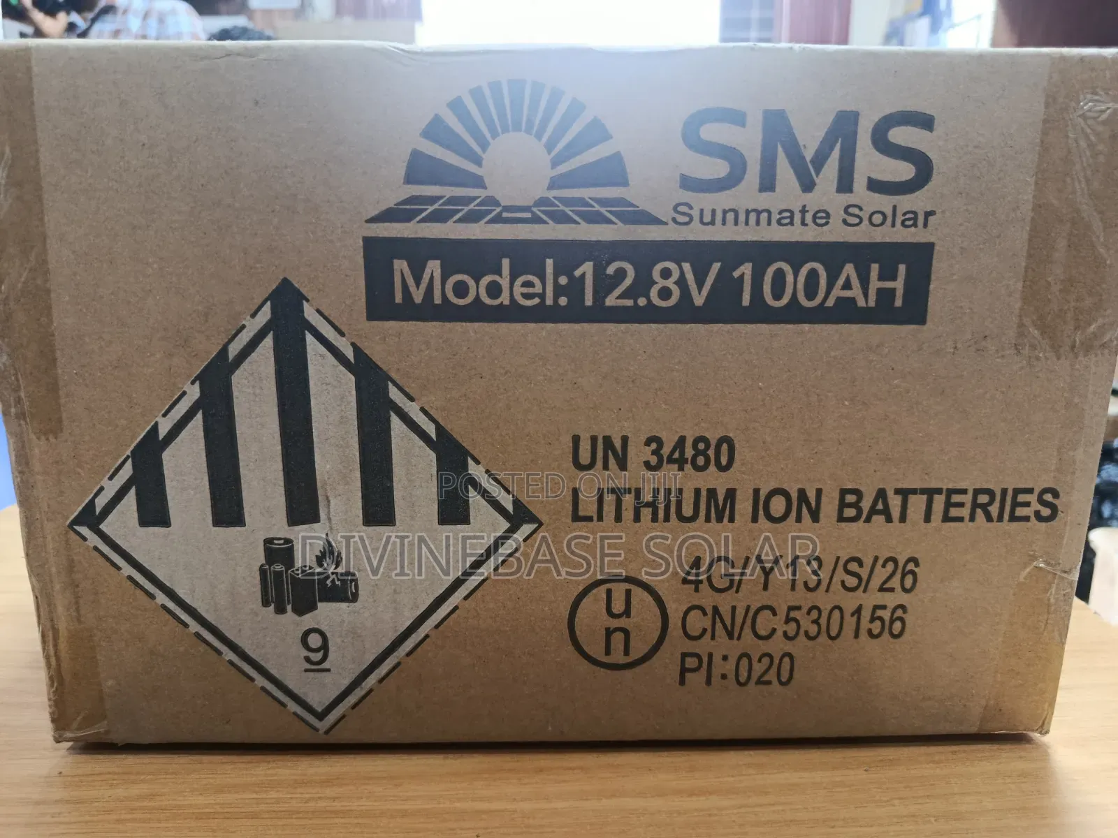 SMS 100ah Lithium Battery
